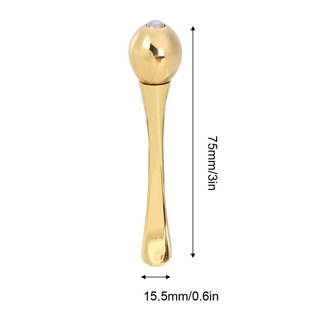Eye Cream Massage Sticks, Zinc Alloy Eye Cream Applicator Eye Anti Wrinkle Eye Fatigue Relief Massage Stick for Facial-Treatments-and-Masks Cream Scoop DIY Cosmetic Tool