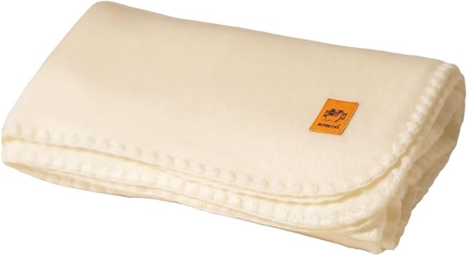 Alpaca Wool Blanket – Queen Size, 87 x 64 Inches – Warm & Lightweight – Couch, Bed, or Outdoor Blanket – Beige