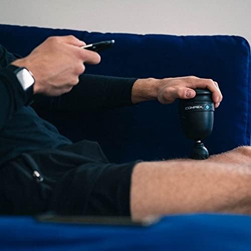 Compex Fixx Mini Compact Percussion Massager w/Extension Handle - Black