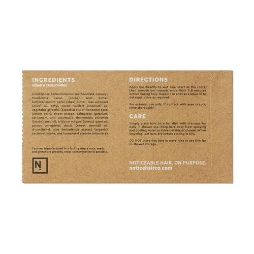 NOT!CE Hair Co. The Hydrator Conditioner Bar - moisturizing | dry & curly hair
