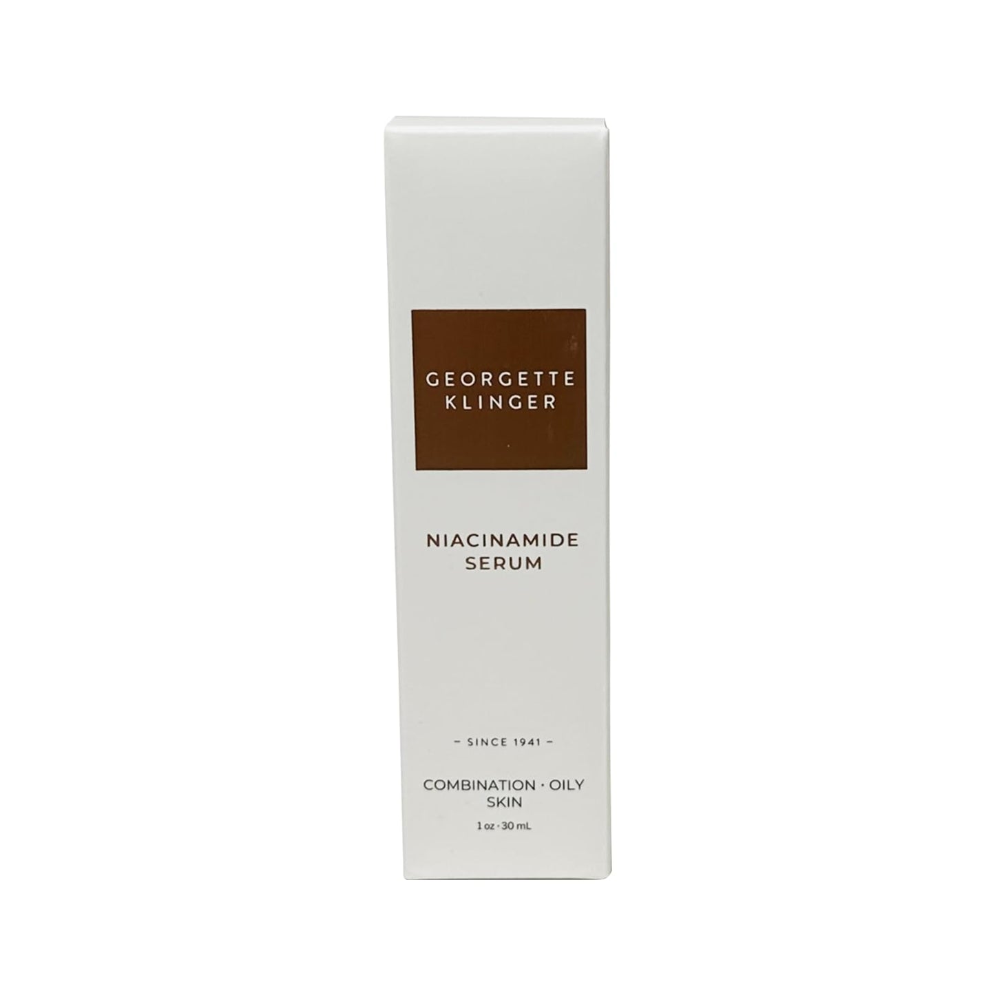 Niacinamide Serum - Minimizes Appearance of Pores, Balances Sebum Without Drying Skin, and Strengthens Moisture Barrier with Salicylic Acid and Hyaluronic Acid For Face - 1 oz by Georgette Klinger