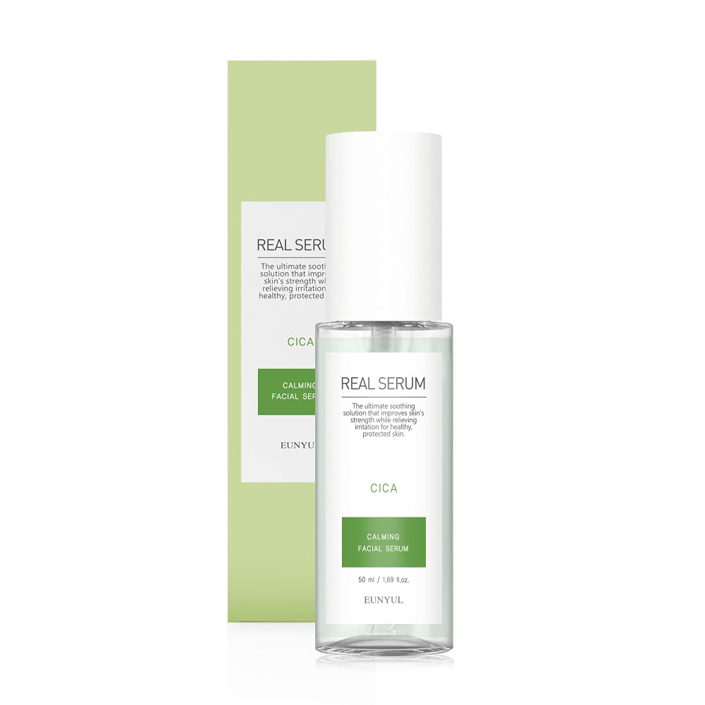 EUNYUL Real Cica Serum 1.69 fl. Oz. Korean Skincare Soothing & Moisturizing cica skincare