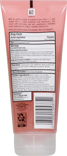 Neutrogena Oil Free Pink Grapefruit Acne Face Wash with Vitamin C, 2% Salicylic Acid Acne Treatment, Gentle Foaming Vitamin C Facial Scrub to Treat & Prevent Breakouts, 6.7 fl. oz