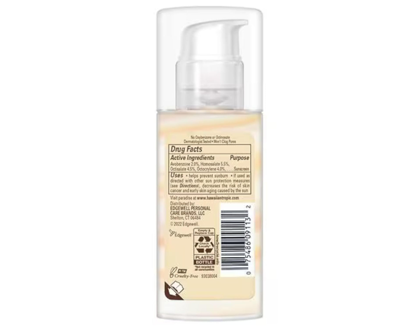 Hawaiian Tropic Weightless Hydration Lotion Sunscreen for Face SPF 30, 1.7oz (2 PACK) | Travel Size Sunscreen, Oil Free Face Sunscreen, Sunblock Face, Mini Sunscreen SPF 30, 1.7oz (1.7 fl. oz., 2)
