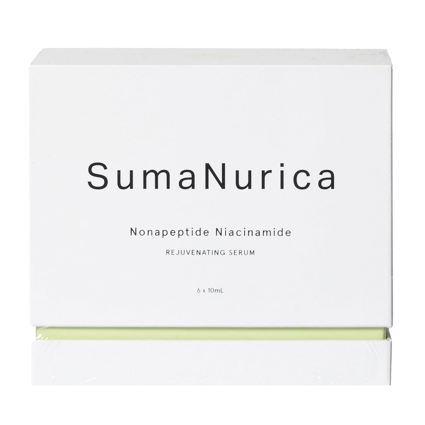SumaNurica Nonapeptide Niacinamide Rejuvenating Serum Mini - Brightening Face Serum Improves Texture, Boost Hydration - Face Oil Brightens Complexion - Vegan and Fragrance Free - 6 x 0.33 oz