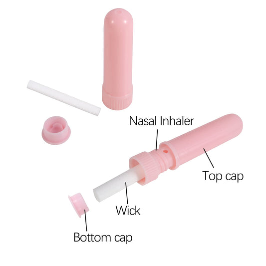 ifin Set of 120 Essential Oil Nasal Inhaler Tubes for Aromatherapy in 12 Colors.Take Your Essential Oils on The Go,Get 583 Pieces in Total!, Green (IFJL-JYG2204-C120)