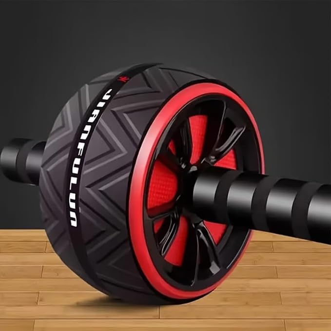 Ab Roller Wheel - Core & Chest Muscle Training Wheel, Abs Workout Equipment, Fitness Equipment for Home Gym, Wider Ab Machine with Knee Pad Accessories