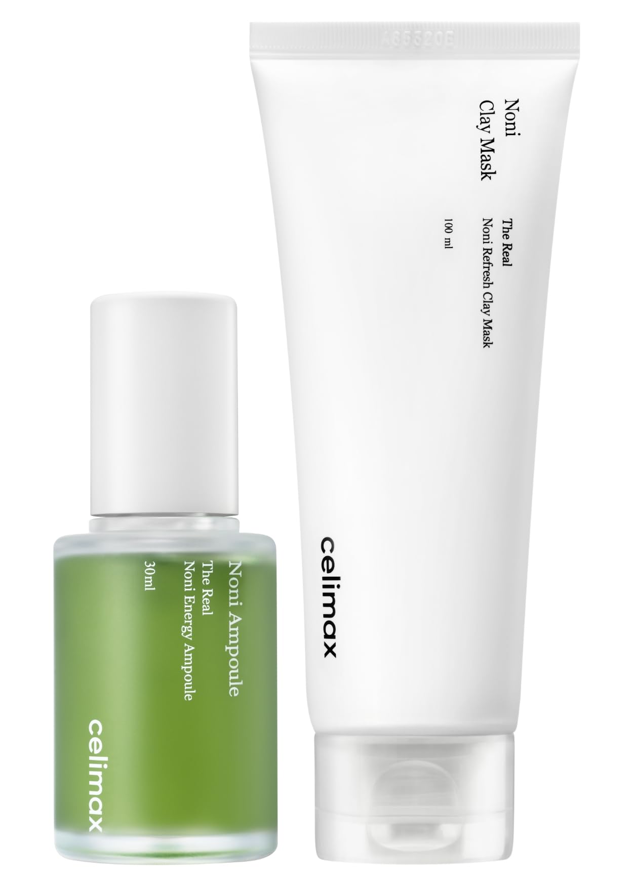 celimax Noni Energy Ampoule 30ml + The Real Noni Refresh Clay Mask 120g Bundle