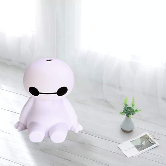 INVODA Humidifiers Portable Small Cool Mist Humidifiers Mini USB Personal Desktop for Travel, Car, Office Room, Bedroom (White)