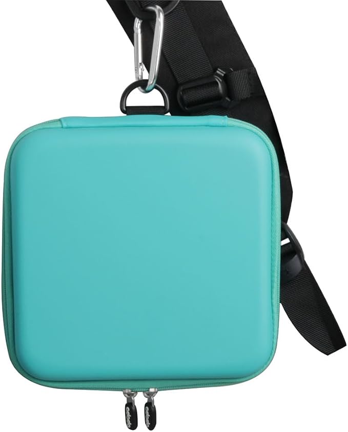 Adada Hard Travel Case for noot Products K11/ Elecder i37 Kids Headphones (Only Case) (Teal)