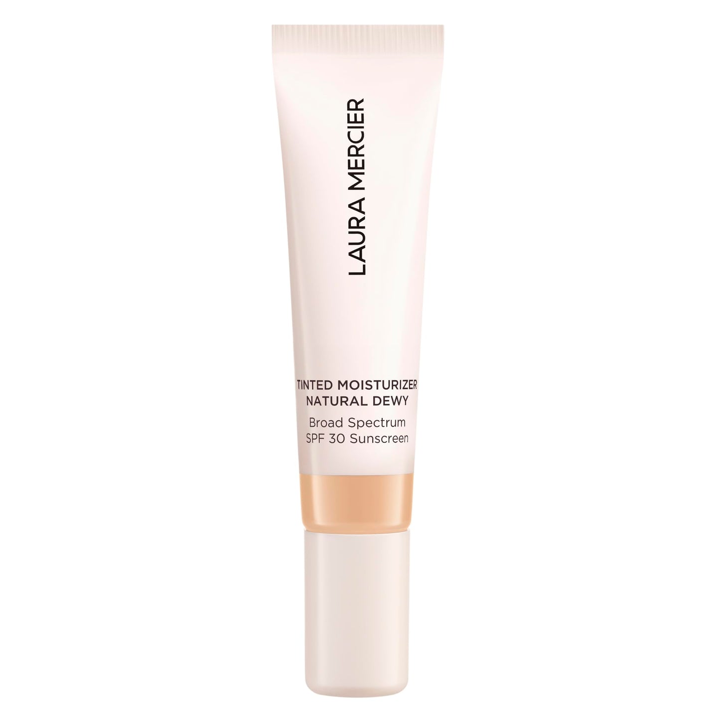 Laura Mercier Tinted Moisturizer Natural Dewy with SPF 30, 24HR+ Hydration & Longwear, Sheer to Light, Buildable Coverage, Dewy Finish, Improve Skin Tone and Texture, Skin Tint, 3N Sand Mini Size