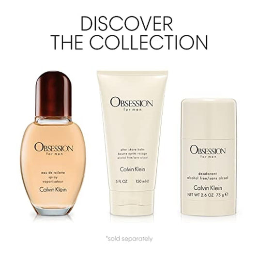 Calvin Klein Obsession Deodorant Stick for Men With Notes of Bergamot, Lavender, Sage, Musk & Sandalwood5 fl oz