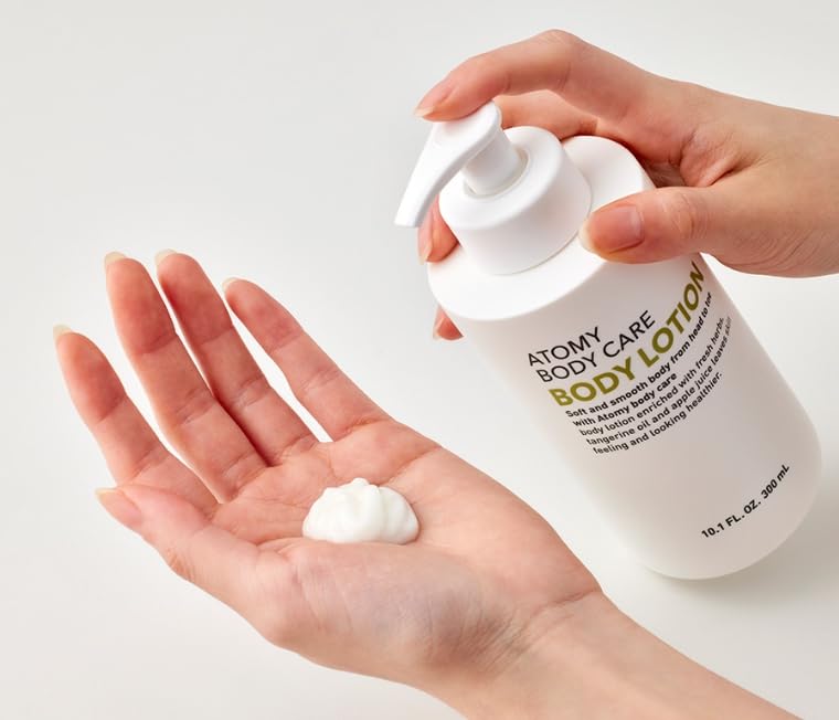 BC233 Korean Body Care Body Lotion (300ml 10.1 fl oz.) Non-Sticky Texture, Light and Refreshing