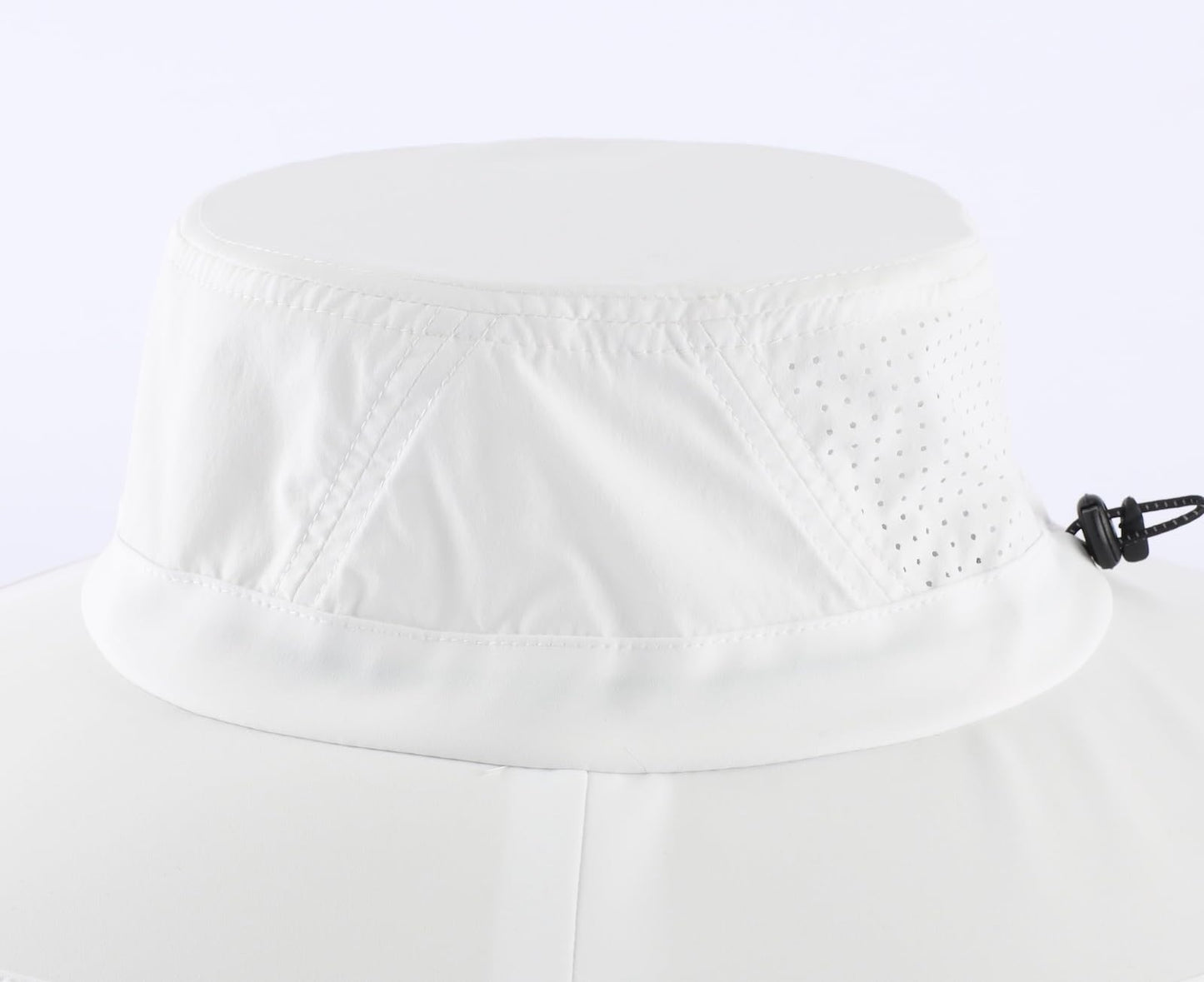 Home Prefer UPF 50+ Wide Brim Sun Hat for Men Women Foldable Beach Bucket Hat Summer Outdoor Fishing Hat UV Sun Protection Cap for Hiking Gardening Golf White