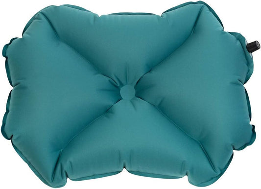 Klymit Pillow X Travel Pillow, Lightweight Inflatable Hybrid Airplane, Backpacking, Hammock, and Camping Pillow, Teal, Large