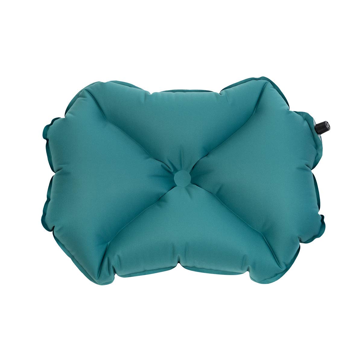 Klymit Pillow X Travel Pillow, Lightweight Inflatable Hybrid Airplane, Backpacking, Hammock, and Camping Pillow, Teal, Large