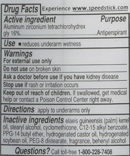 Mennen Speed Stick Antiperspirant and Deodorant Irish Spring Original, 2.7 Ounce (Pack of 4)