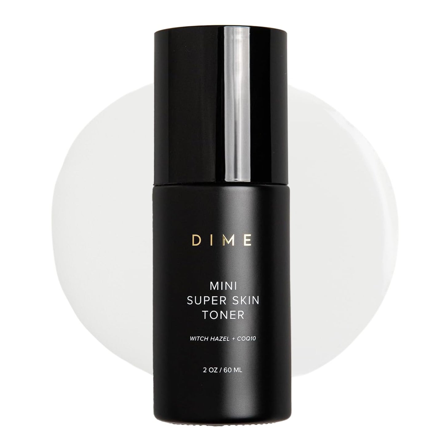 DIME Beauty Mini Super Skin Toner, Alcohol-Free Witch Hazel Toner, Travel-Size with Cucumber Extract, 2 oz / 60 ml