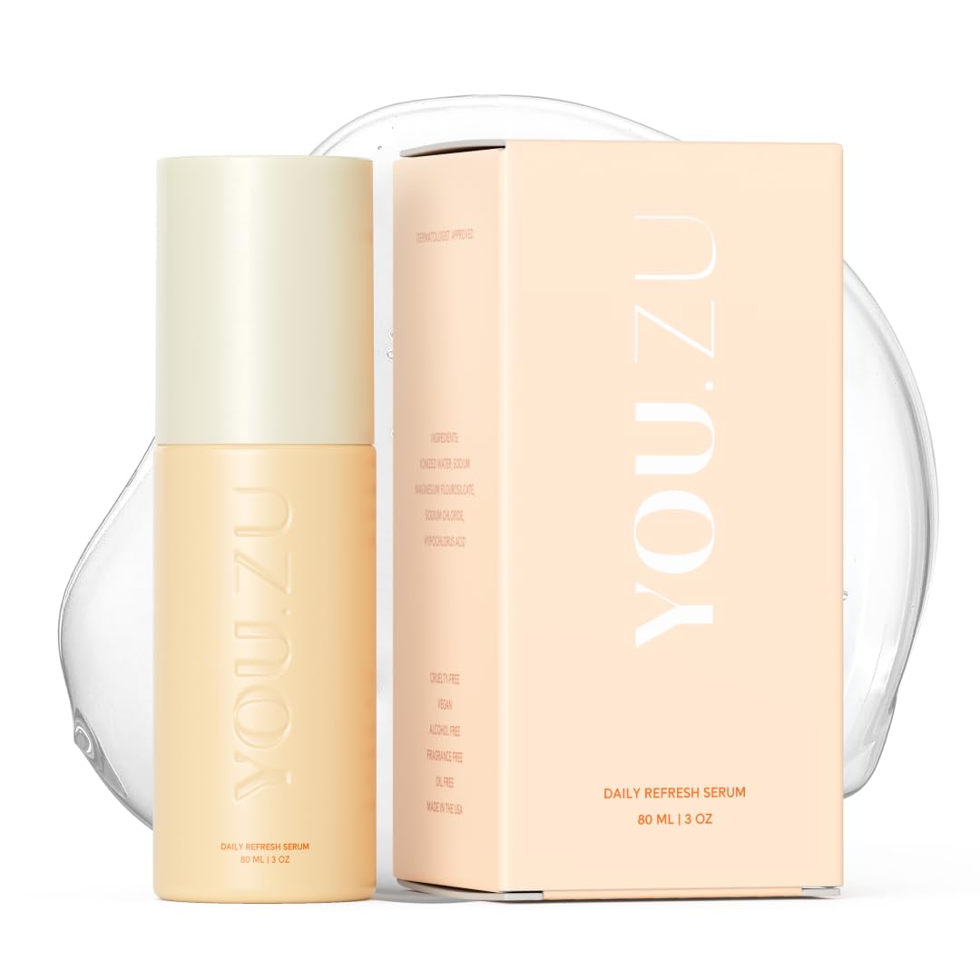 YOUZU Hypochlorous Acid Daily Refresh Serum – Lightweight Skin-Reviving Formula – Dermatologist-Formulated – Alcohol-Free, Fragrance-Free, Vegan – For Balanced, Radiant-Looking Skin