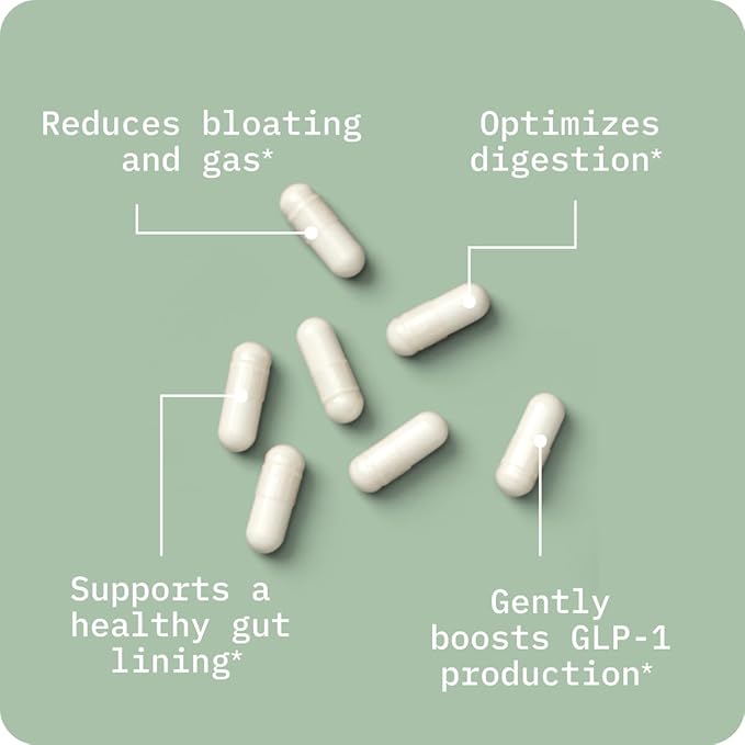 BodyBio Butyrate - Postbiotic for Gut Health, Digestive Support, Bloat, Gas & Constipation Relief, Leaky Gut Repair - Calcium, Magnesium + Butyric Acid Supplement for GI Wellness