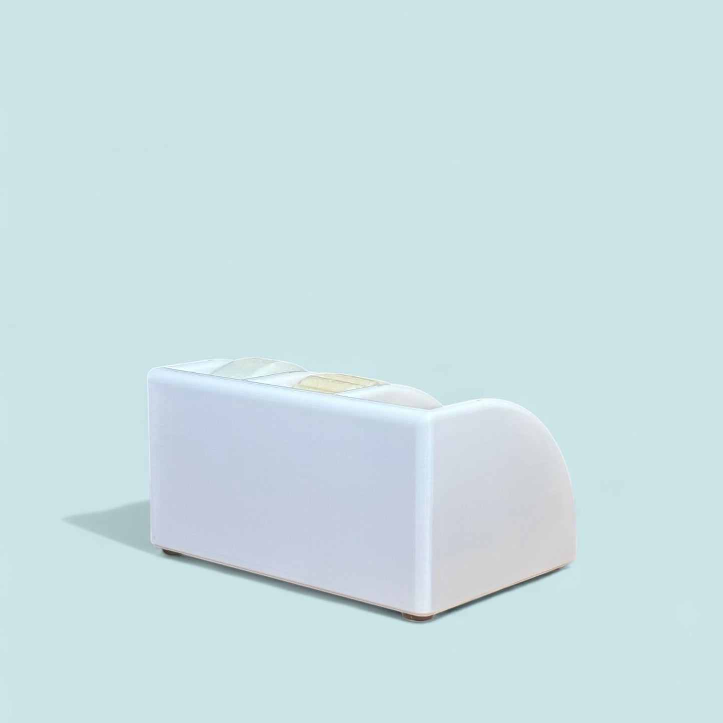 Solid Shampoo Bar Holder – Multi-Bar Soap Dish with Drainage – Soap Bar, Shampoo Bar and Conditioner Bar Bathroom Organizer – Keeps Bars Dry & Lasts Longer (White)