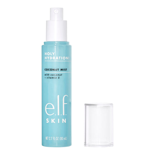 e.l.f. SKIN Holy Hydration! Hydrating Coconut Mist, Refreshes, Soothes & Invigorates Skin, Tropical Scent, 2.7 Fl Oz (Pack of 1)