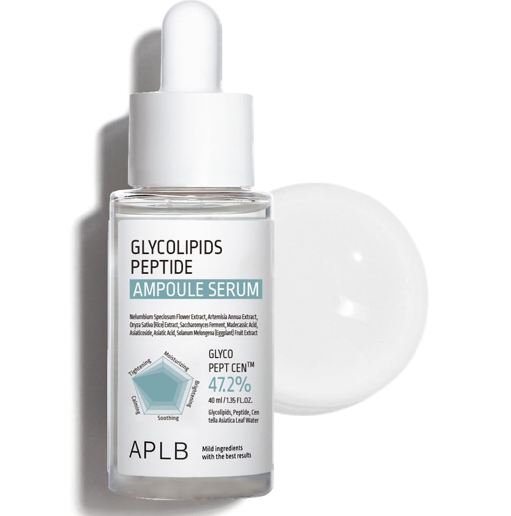 APLB Glycolipids Peptide Ampoule Serum | GLYCO PEPT CEN™ 47.2% 1.35 FL.OZ/Korean Skincare, Nourishing, Wrinkle Care, Elasticity care, Deep hydration