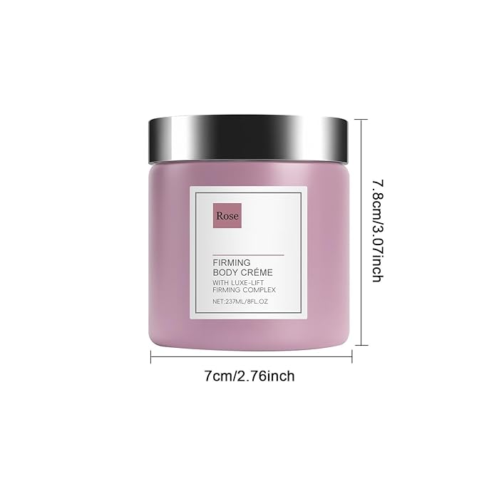 Champagne Lift Firming Body Cream, with Pink Pepperslim for Nourishes Skin Lift Firming Hydrating Cream (Rose)