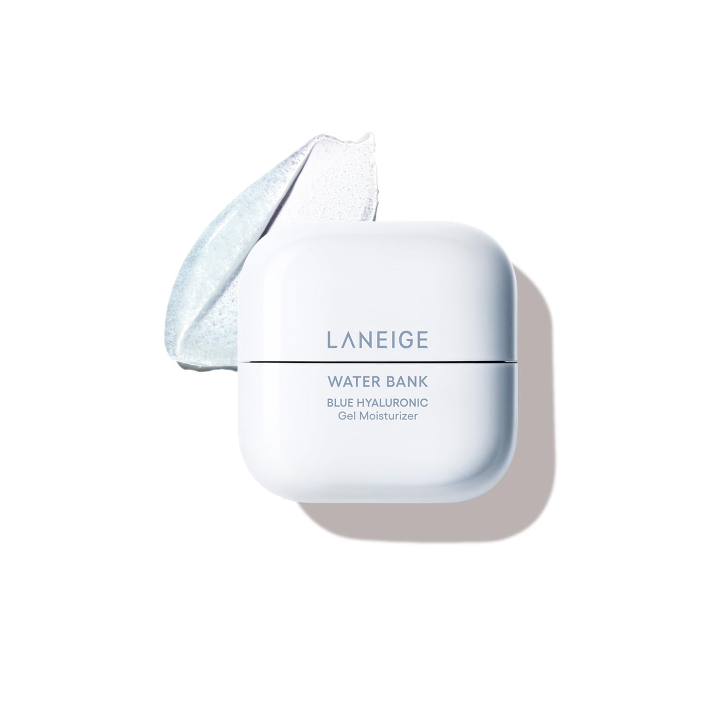 LANEIGE Water Bank Blue Hyaluronic Gel Moisturizer Mini: Lightweight Hydrating Face Gel with Mint Extract, Hypoallergenic & Dermatologist-Tested