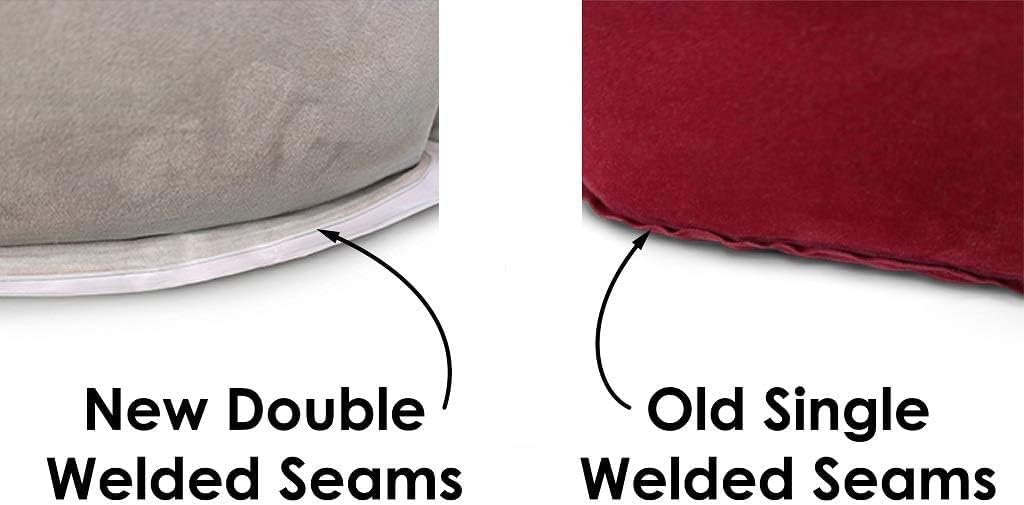 Air Meditator Inflatable Meditation Cushion and Travel Pillow – Meditate on Air in Total Comfort with Adjustable Three-Chamber Design for Enhanced Posture and Portability, Black