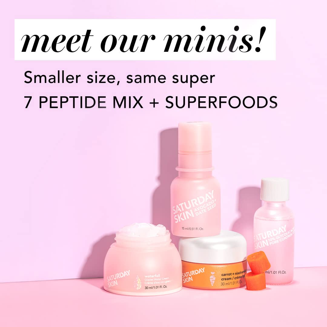 Face Moisturizing Mini Size Cream with Carrot, Niacinamide, Ceramides & Centella Asiatica, Peptide, Paraben-Free, Sulfates-Free, Fragrance-Free, Anti Wrinkle Facial Cream Made in Korea (1.01 Ounce)