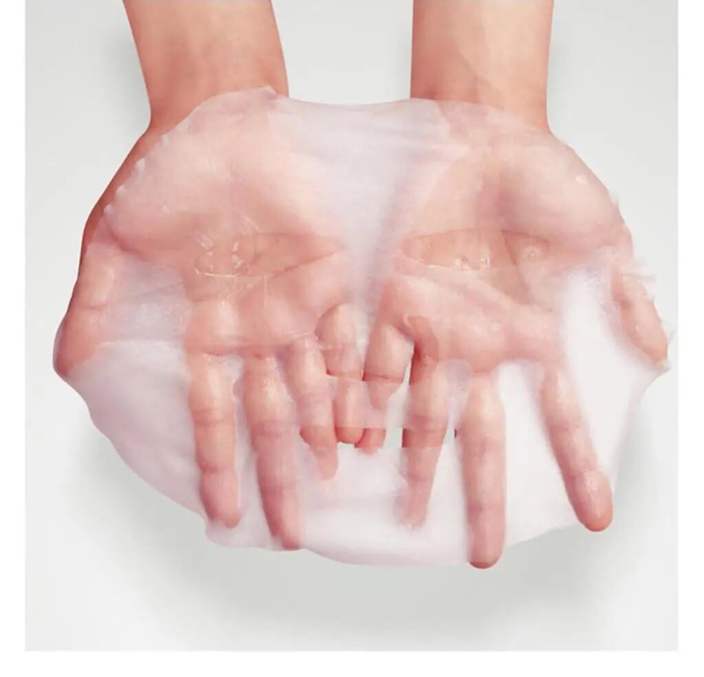 HCHANA Korean Face Mask Snail Essence Sheet Mask – Hydrating & Moisturizing, Anti-Wrinkle & Anti-Aging Sheet Pack with Snail Secretion Filtrate & Aloe Vera (10 Sheets)