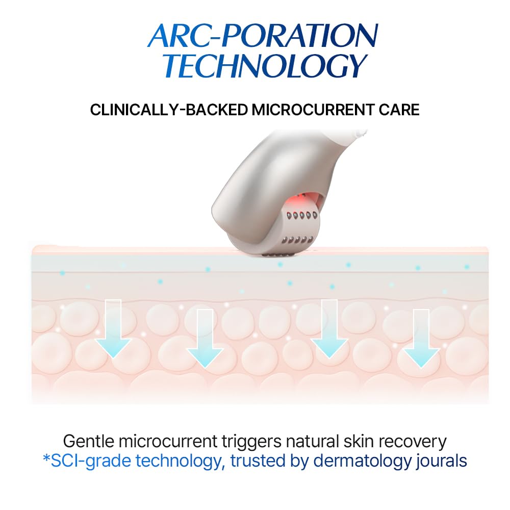 CELORABY Potension Penta-Shot Glass Skin Glow Booster | 5-in-1 Korean Face Device for Pore Minimizing, Black Head Care, Pore Strips Nose, Enhanced Absorption & Needle-Free Treatment at Home