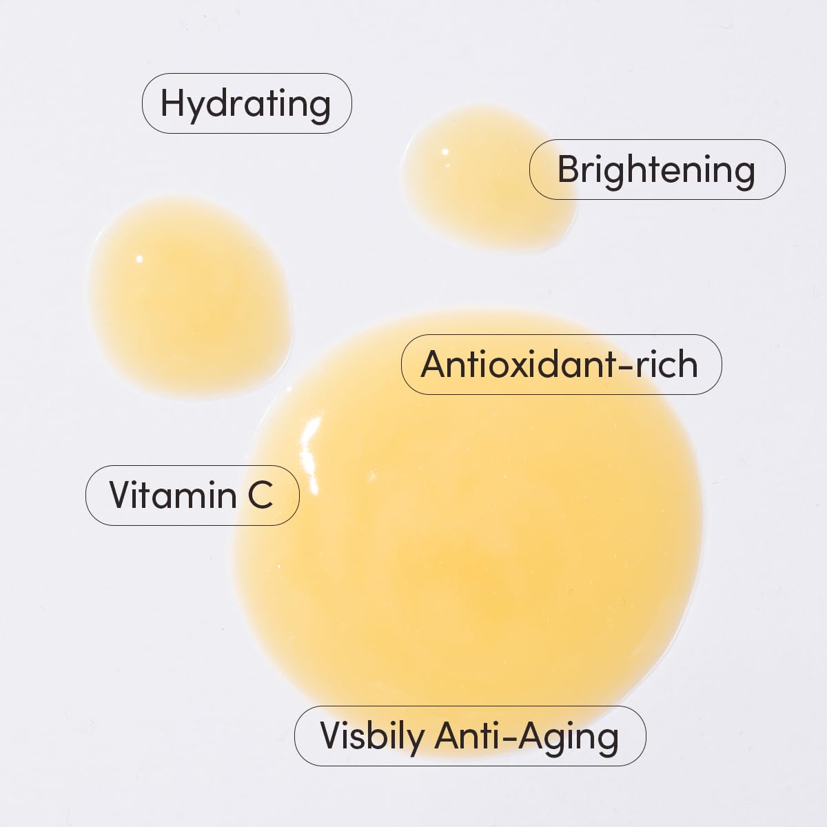 Uncommon Beauty Mini Enhanced Pineapple Peptide Nectar - Vitamin C Serum, Anti-Aging and Hydrating Face Serum That Evens Skin Tone - All Skin Types, Vegan, Cruelty Free, Gluten Free, .50 FL OZ