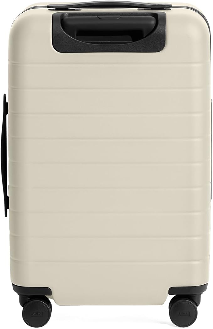 Away Carry-On Luggage, Lightweight Hardside Suitcase with Spinner Wheels, 22 Inch Airline Approved, TSA Lock, Salt White Matte