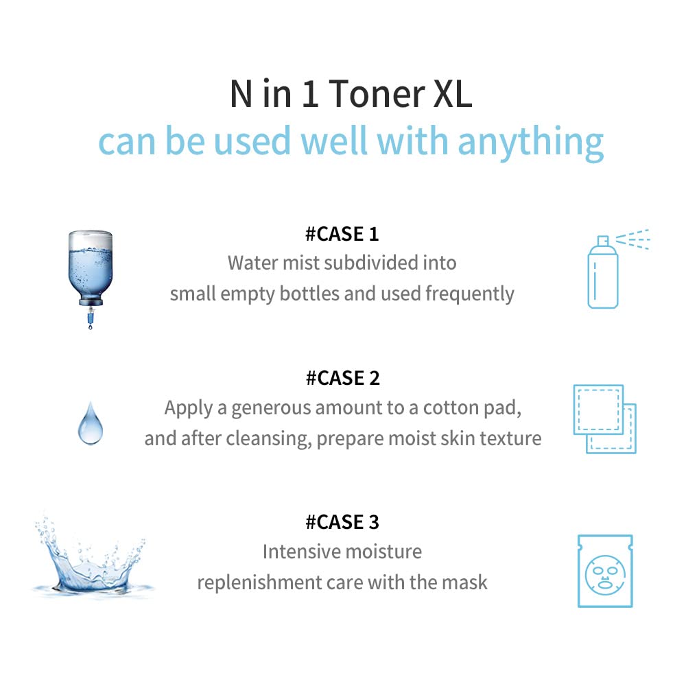 JMsolution Water Luminous Toner X Large 600ml (20.28floz) Black -Korea Skin Care Moisture