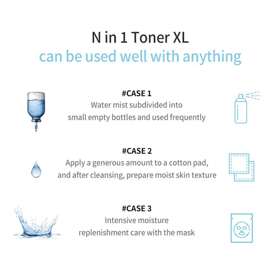 JMsolution Water Luminous Toner X Large 600ml (20.28floz) Black -Korea Skin Care Moisture