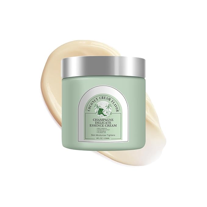 Champagne Lift Body Cream,with Pink Pepperslim Firming Essence Deeply Moisturizing Firming Body Cream.(Coconut Fragrance)