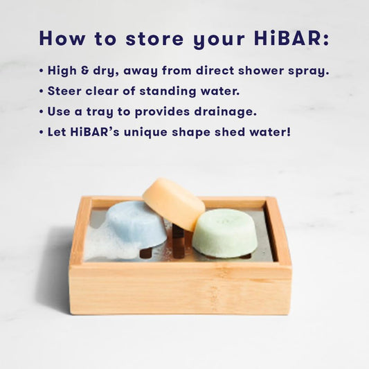 HiBAR - Shampoo & Conditioner Sampler Set - Maintain, Moisturize & Volumize Bars - Travel-Friendly - Salon-Quality Ingredients - Plastic, Soap, Paraben & Sulfate-Free - Color Safe - 6 Mini Solid Bars