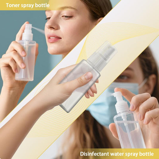 Hand Sanitizer Holder Keychain for Women 30ml Disinfectant Spray Bottle Keyring for Women Girls Refillable Travel Containers Mini Perfume Toner Spray Bottle Black Handbag Accessories