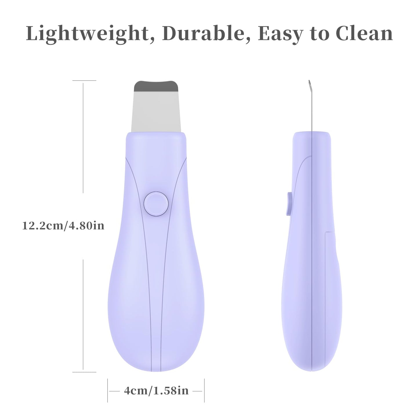 Blackhead Remover Tools, Black Head Remover for Face and Nose, Deep Pore Cleaner for Daily Skin Care, Skin Care Tools for Men and Women, Travel Blackhead and Whitehead Removal (Purple)