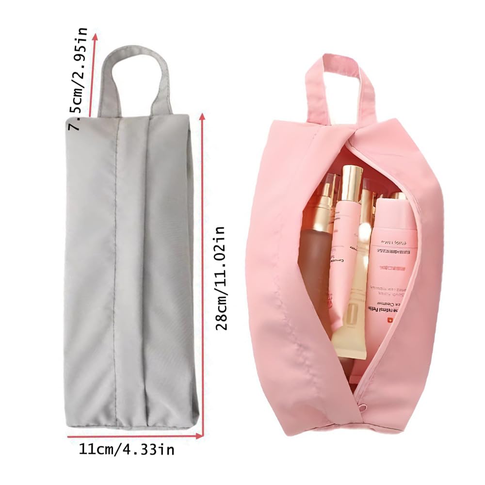 NentMent 3 Pack Travel Socks Organizer Bag with Zip Handle Compression Underwear Mini Storage Pack Pouch for Packing Cubes Suitcase Luggage Ties Panties Cosmetics Sundries Essentials Lingerie