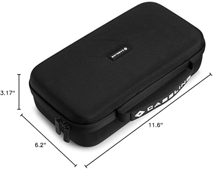 caseling Hard Case 11.6" x 6.2" x 3.17" - For GMRS 2-Way walkie Talkie - EVA Protection Hard Shell Holder for Storage and Travel - for Electronics (Radios NOT Included)