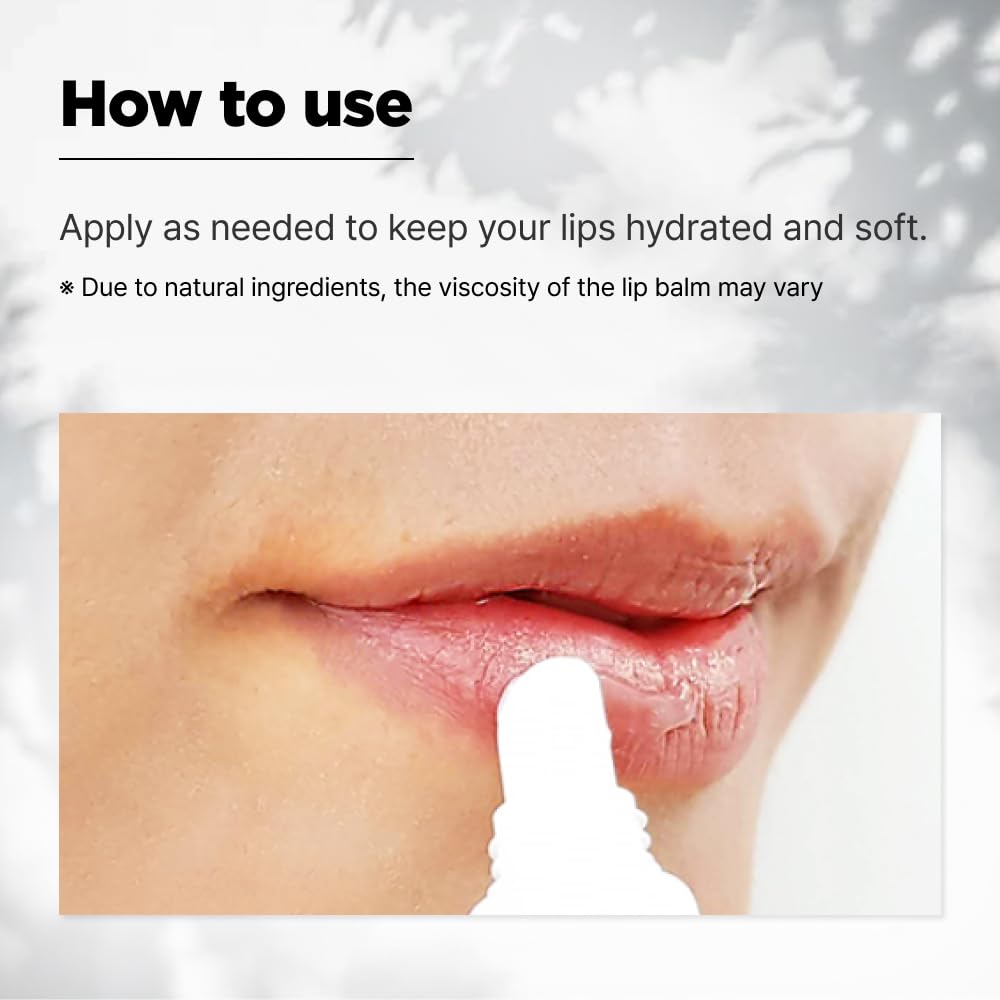 CICAGO Cica Lip Balm, Daily Hydrating Lip Balm for Dry & Chapped Lips, Deep Moisture & Soothing Cica Care, Korean Skin Care (0.34 fl. oz, 10g)