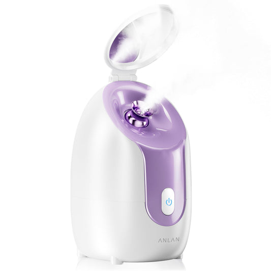 ANLAN Facial Steamer, High-Speed Nano steam, Deep Cleansing, Pore Care, Repairs and Strengthens Skin's Foundation, Facial Humidifier, Home Facial spa, Hydrating Moisturizing, Sensitive Dry Skin spa