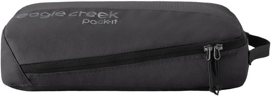 Eagle Creek Pack-It Reveal Extended Stay Set - Compression Travel Packing Cubes Set - Eco-Friendly - Quick-Drying, Water-Resistant & Translucent Fabric - Pack of 6 - Black