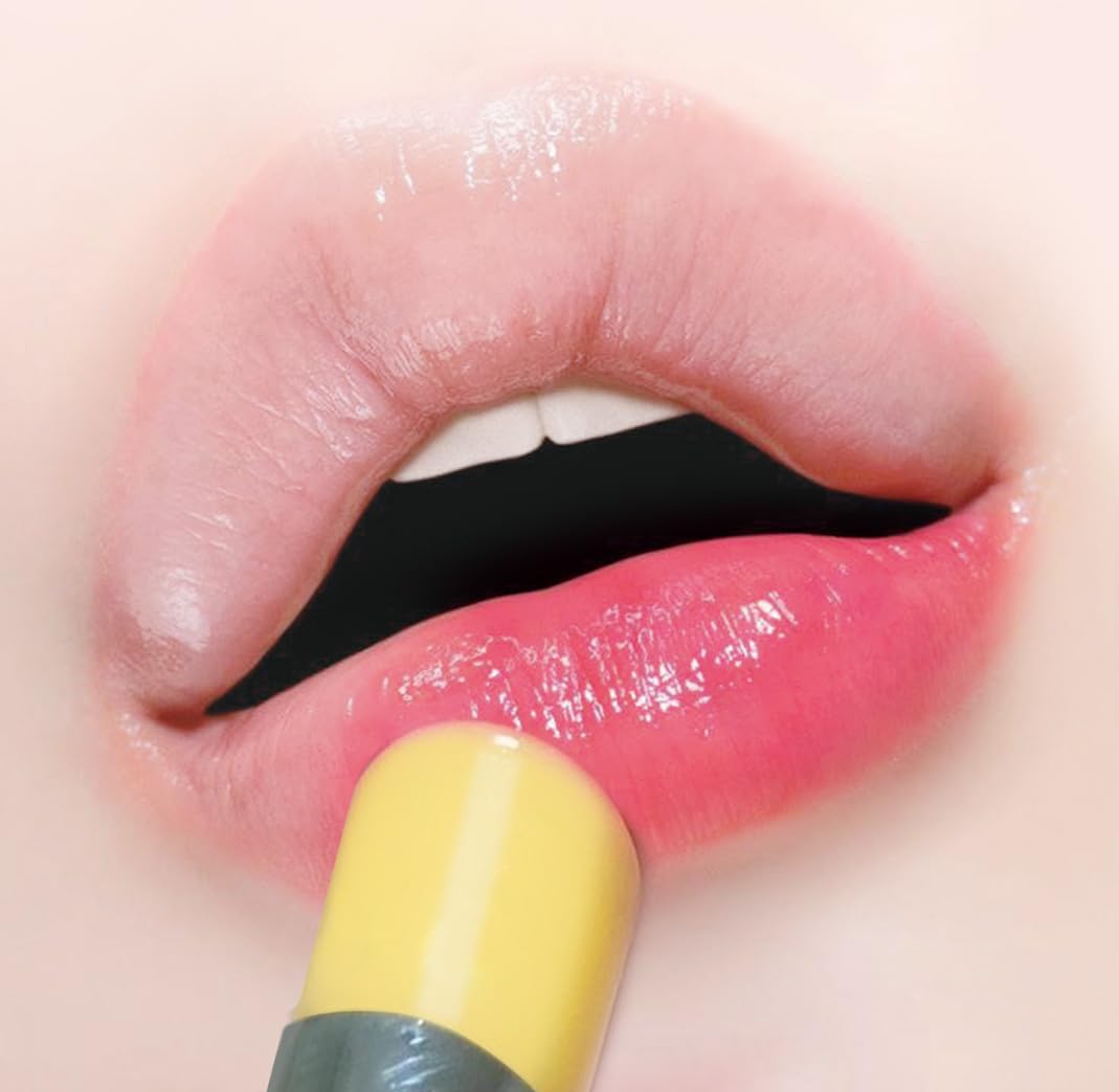 YNM Honey Lip Balm, Moisturizing Tinted Lip Balm, pH Color Changing, Infused with Manuka Honey and Squalane, Hydrating, Korean Skincare, Natural Finish, RAINBOW HONEY, 0.1 Fl Oz