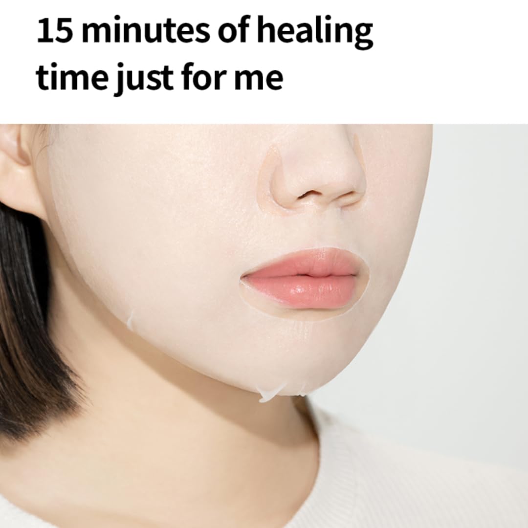 FARMSTAY TeaTree Biome Calming Mask -Daily Facial Gentle for Sensitive Skin, Korean Skin Care, Hydrating& Soothing, Acne Calming mask,100% cellulose, for Women,Men,Teenager,0.84 fl.oz.*10Sheets