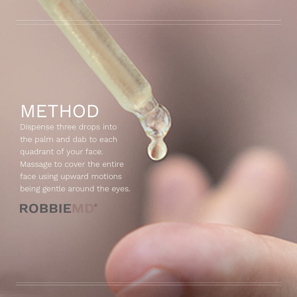 RobbieMD Luxurious Facial Oil Serum, Cold Pressed Organic Sunflower Oil and Vitamin E for Deep Hydration, Soothe Protect Skin Barrier Even Out Skin Tones (1 oz/30 ml)