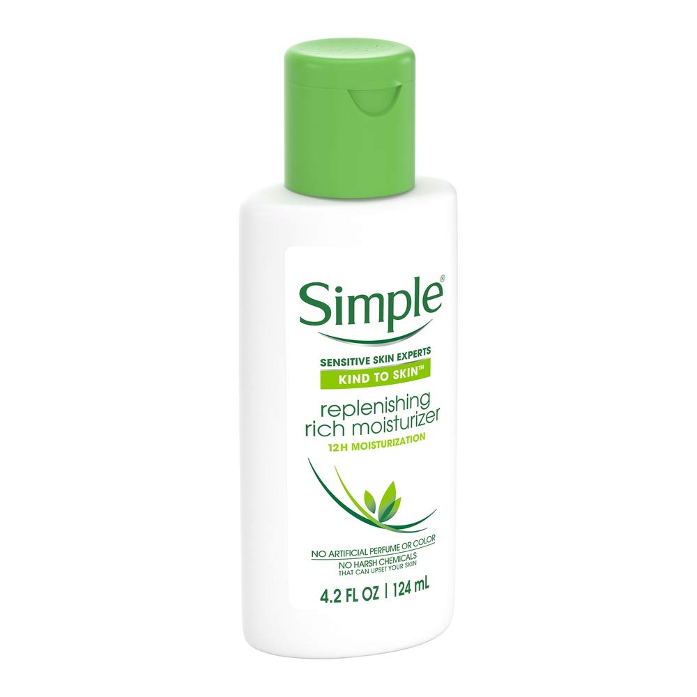 Simple Kind To Skin Replenishing Rich Moisturizer, 4.2oz, Pack of 2